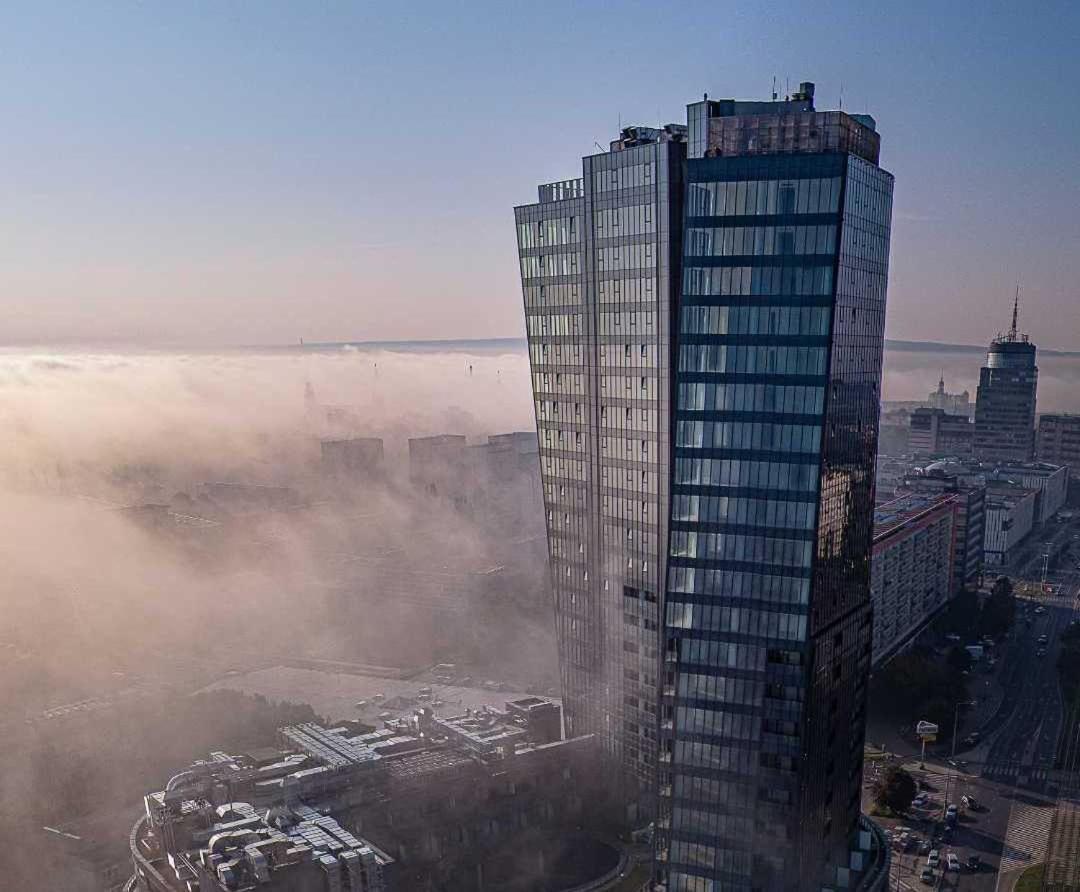 Hanza Tower Apartament Times Square ชเตชชิน ภายนอก รูปภาพ